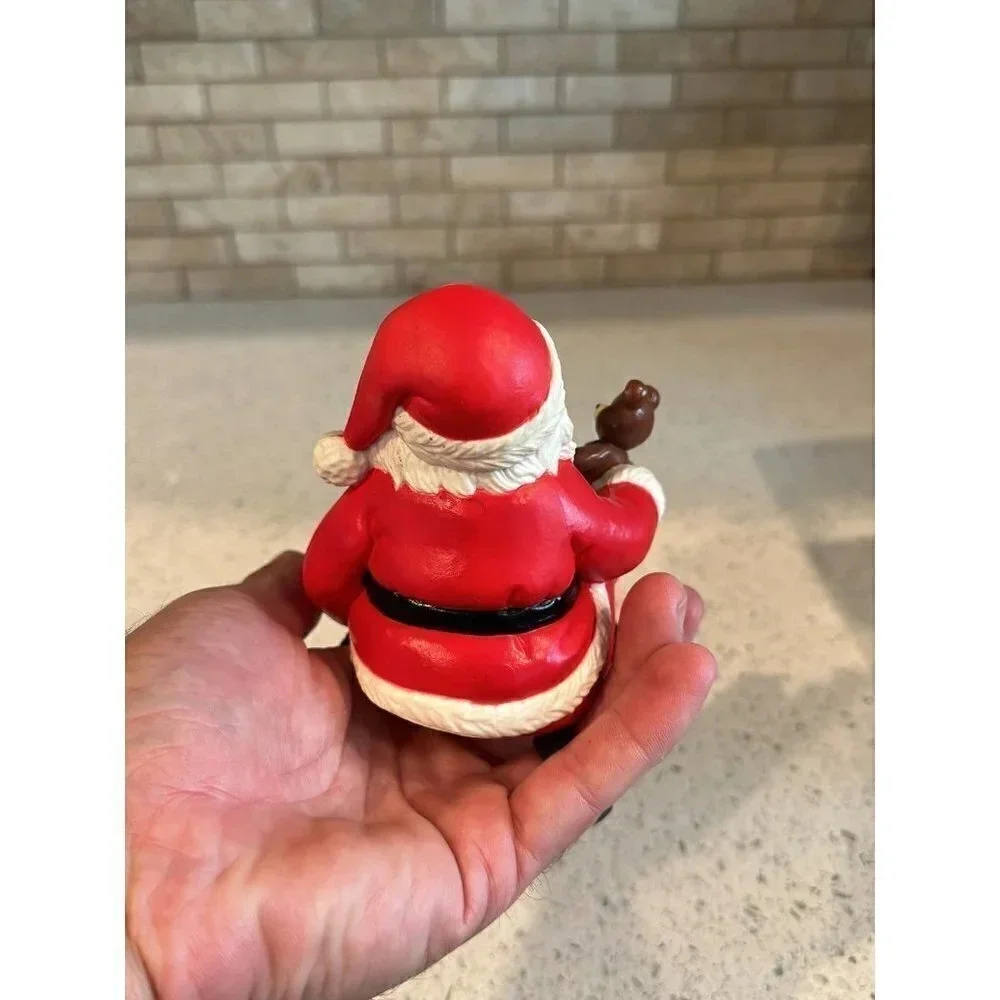Vintage Stocking Hangers‎ – Snowman and Santa   Bn